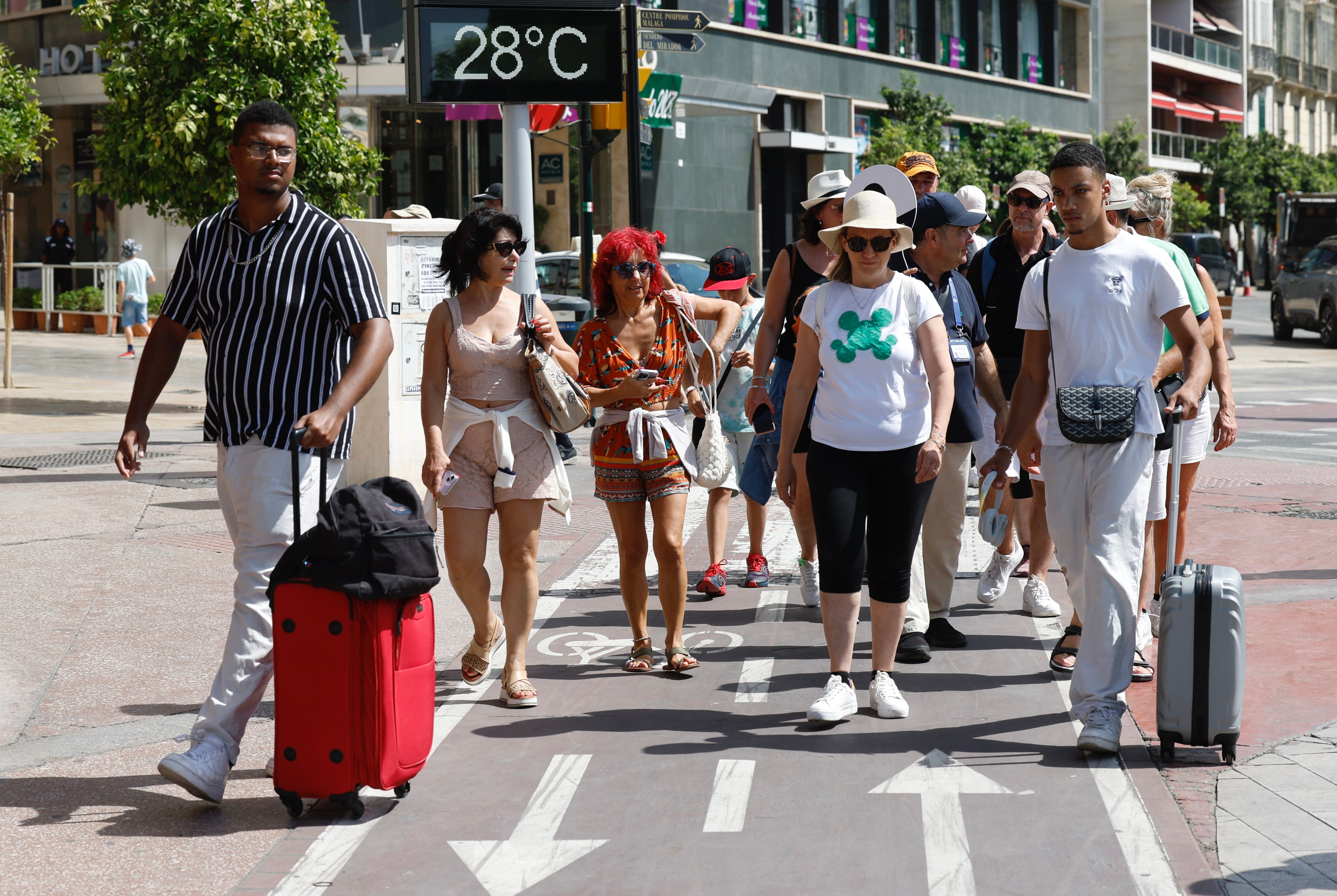 Las mejores imágenes del domingo en la Feria de Málaga 2023