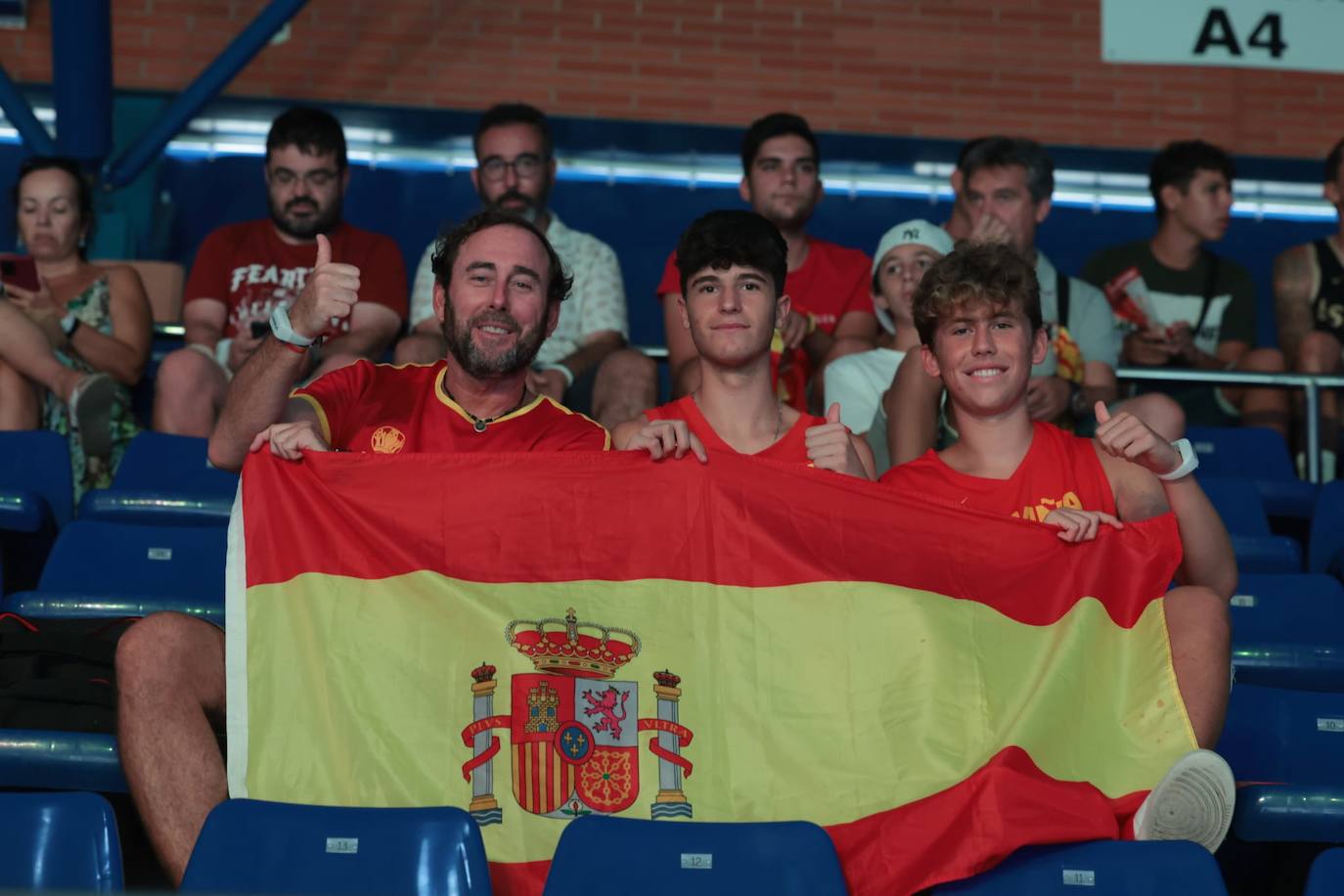 El España-Estados Unidos disputado en el Carpena, en imágenes