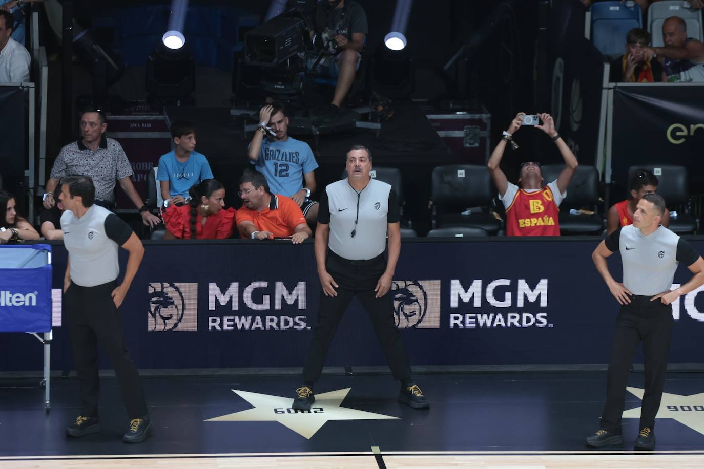 El España-Estados Unidos disputado en el Carpena, en imágenes