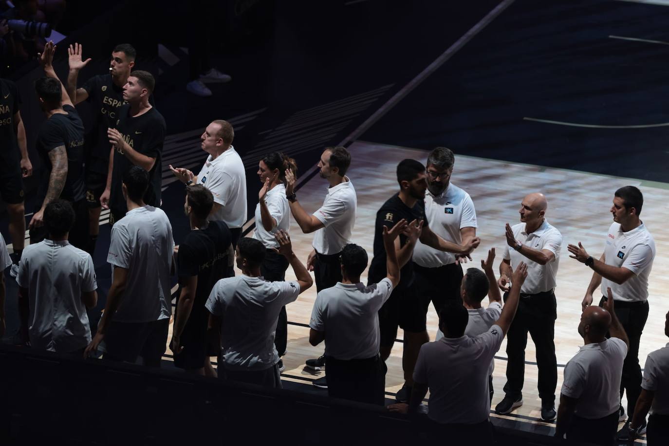 El España-Estados Unidos disputado en el Carpena, en imágenes