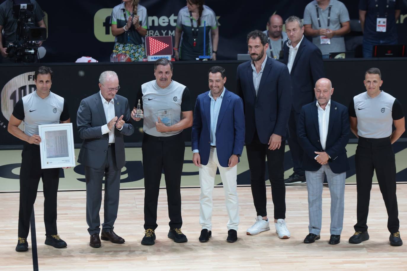 El España-Estados Unidos disputado en el Carpena, en imágenes