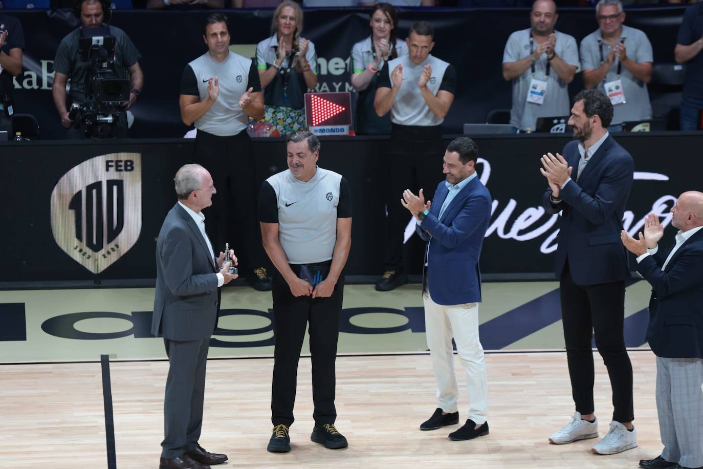 El España-Estados Unidos disputado en el Carpena, en imágenes