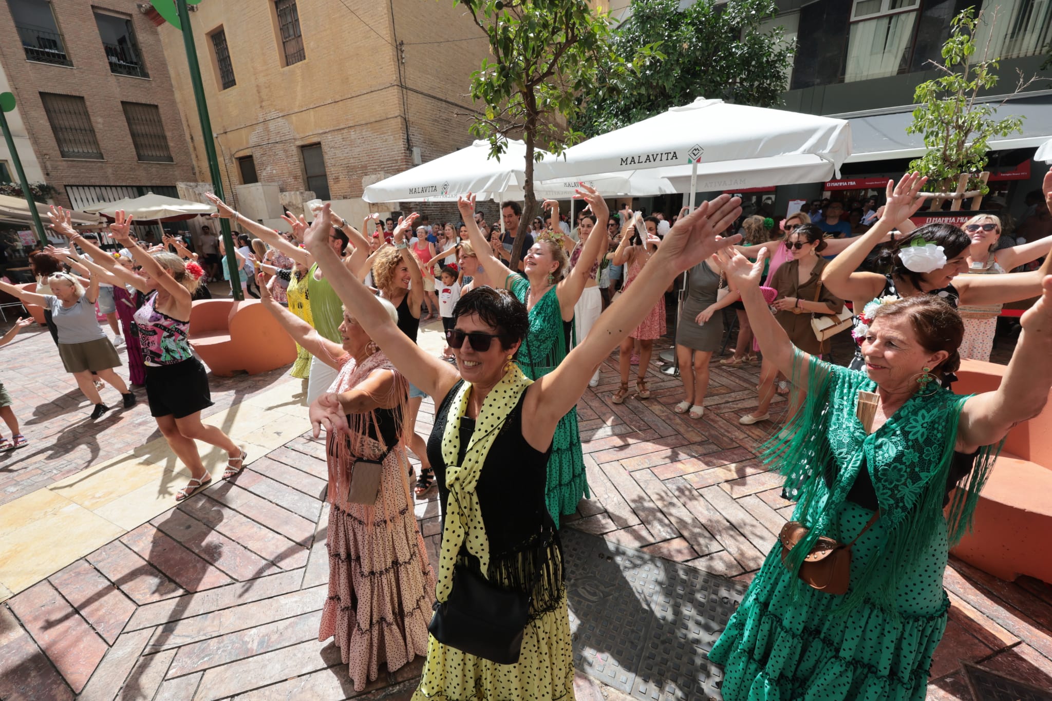 Las mejores imágenes del lunes en la Feria de Málaga 2023