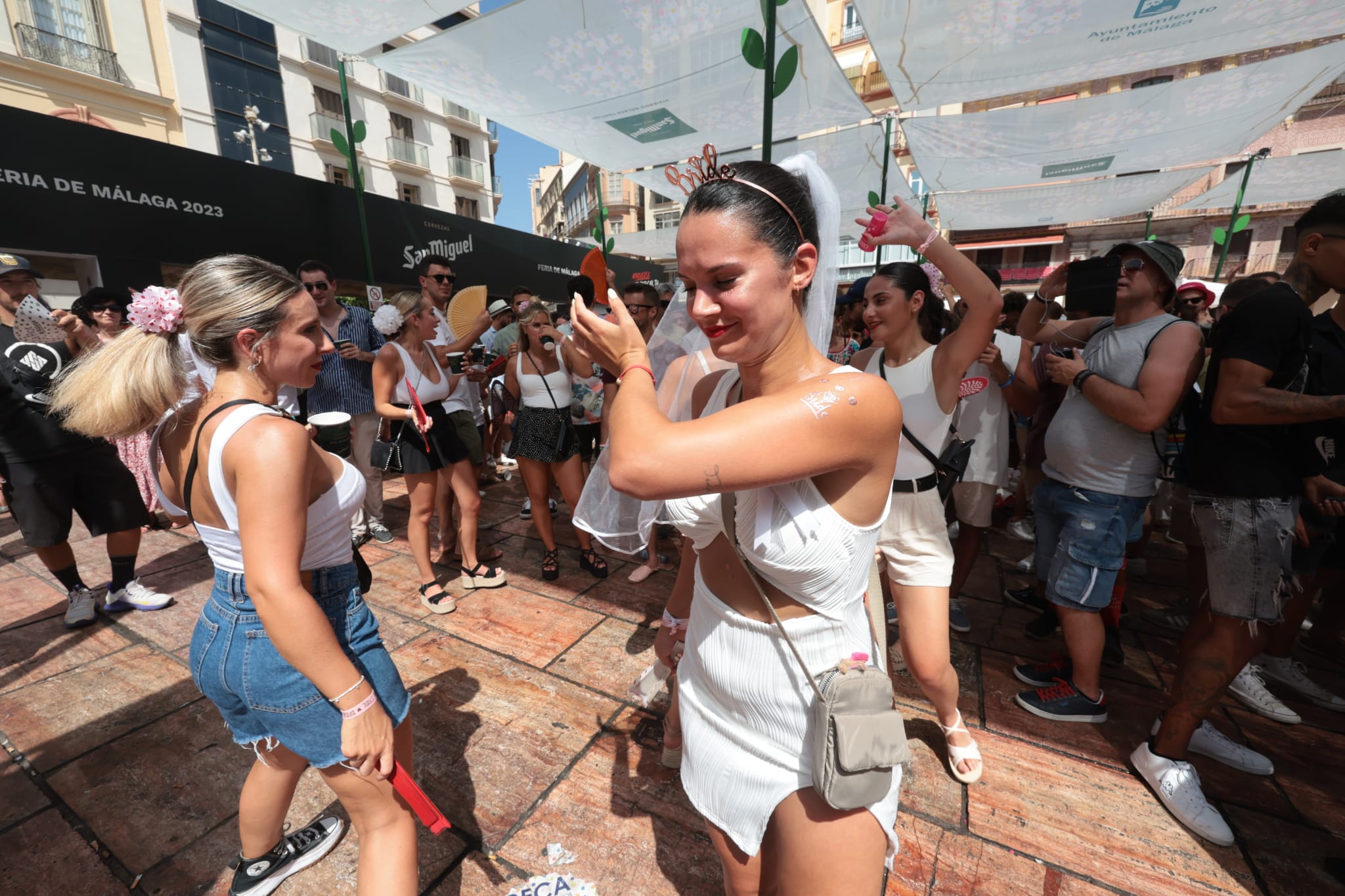 Las mejores imágenes del lunes en la Feria de Málaga 2023