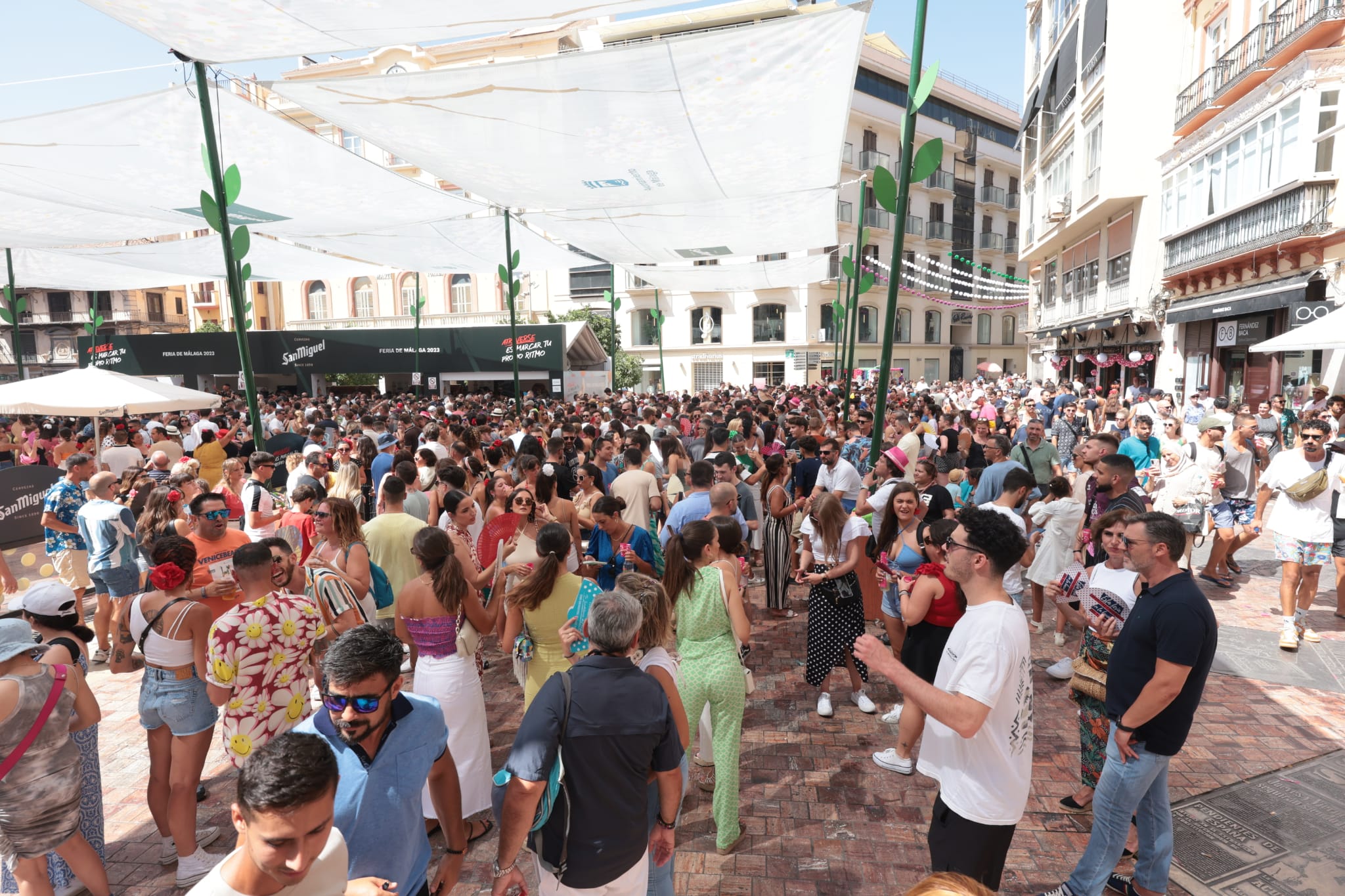 Las mejores imágenes del lunes en la Feria de Málaga 2023