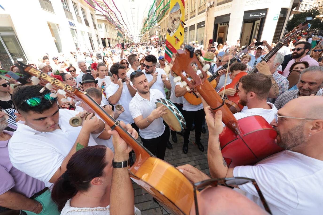 Las mejores imágenes del lunes en la Feria de Málaga 2023