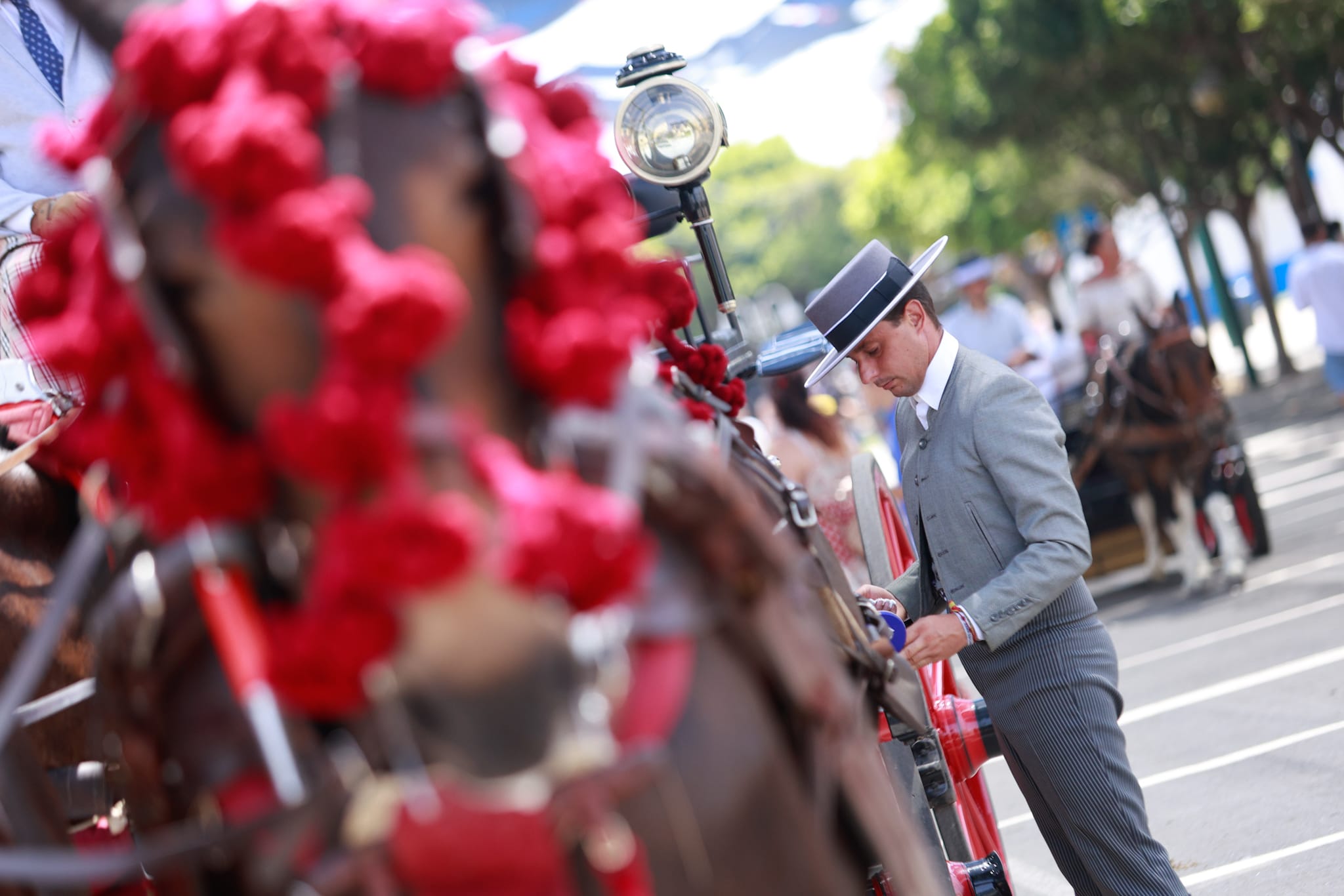 Las mejores imágenes del martes festivo en la Feria de Málaga