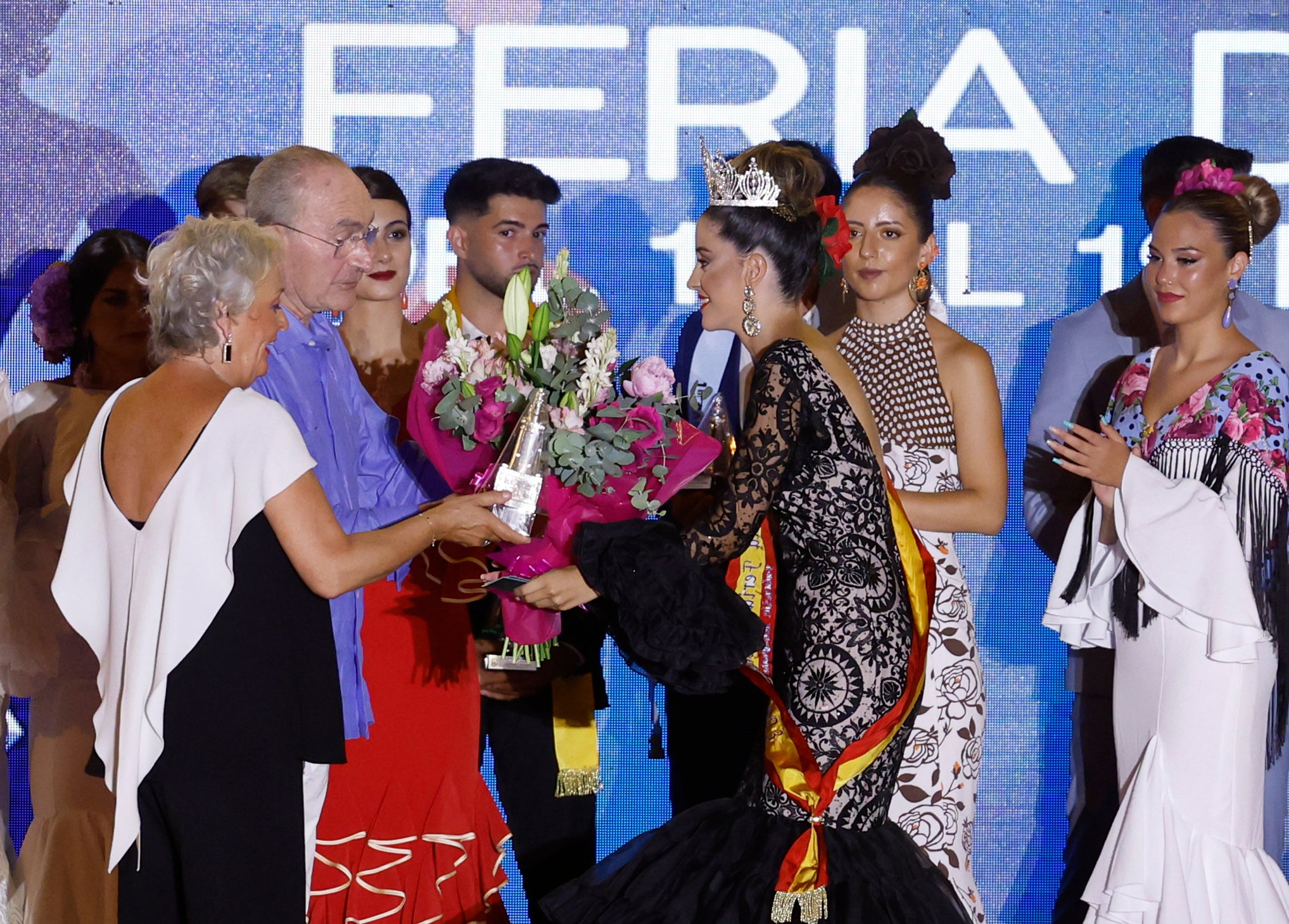 Certamen de la Reina y el Míster de la Feria de Málaga
