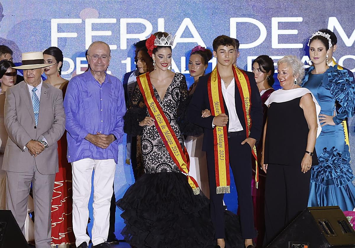 Certamen de la Reina y el Míster de la Feria de Málaga
