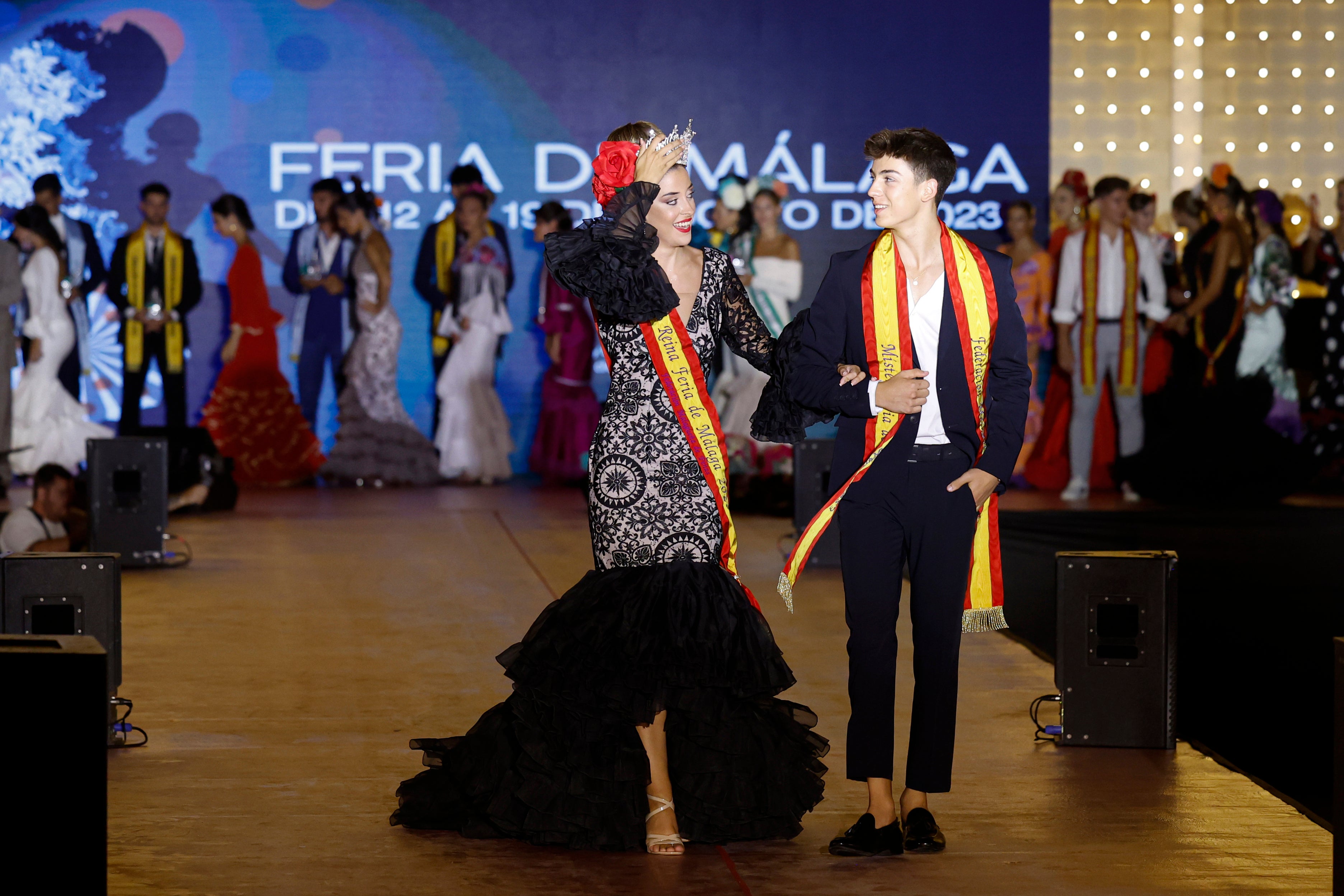 Certamen de la Reina y el Míster de la Feria de Málaga