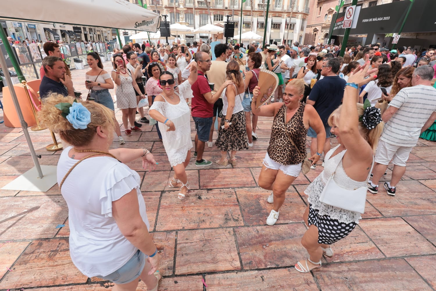 Las mejores imágenes del miércoles en la Feria de Málaga