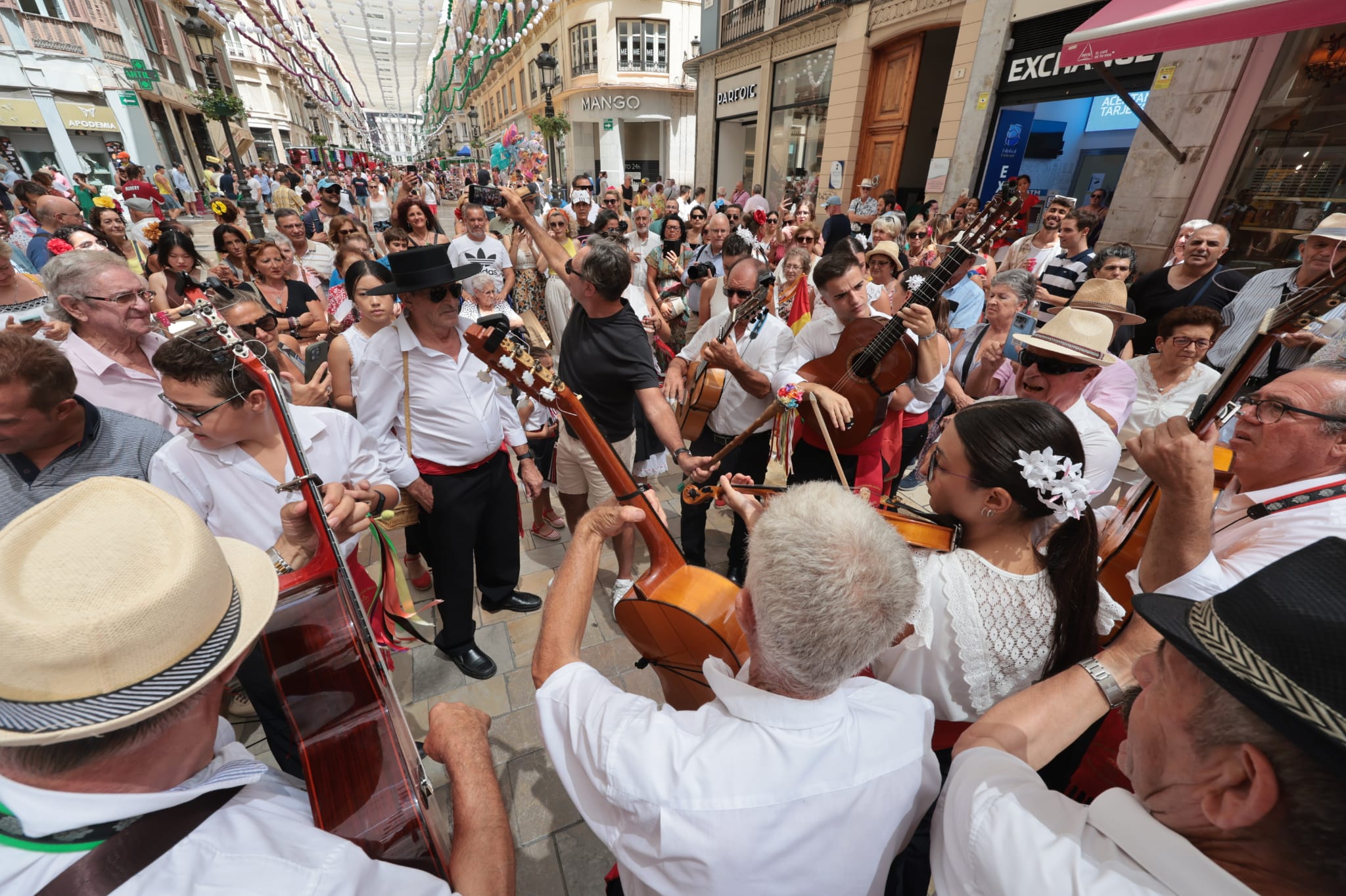 Las mejores imágenes del miércoles en la Feria de Málaga