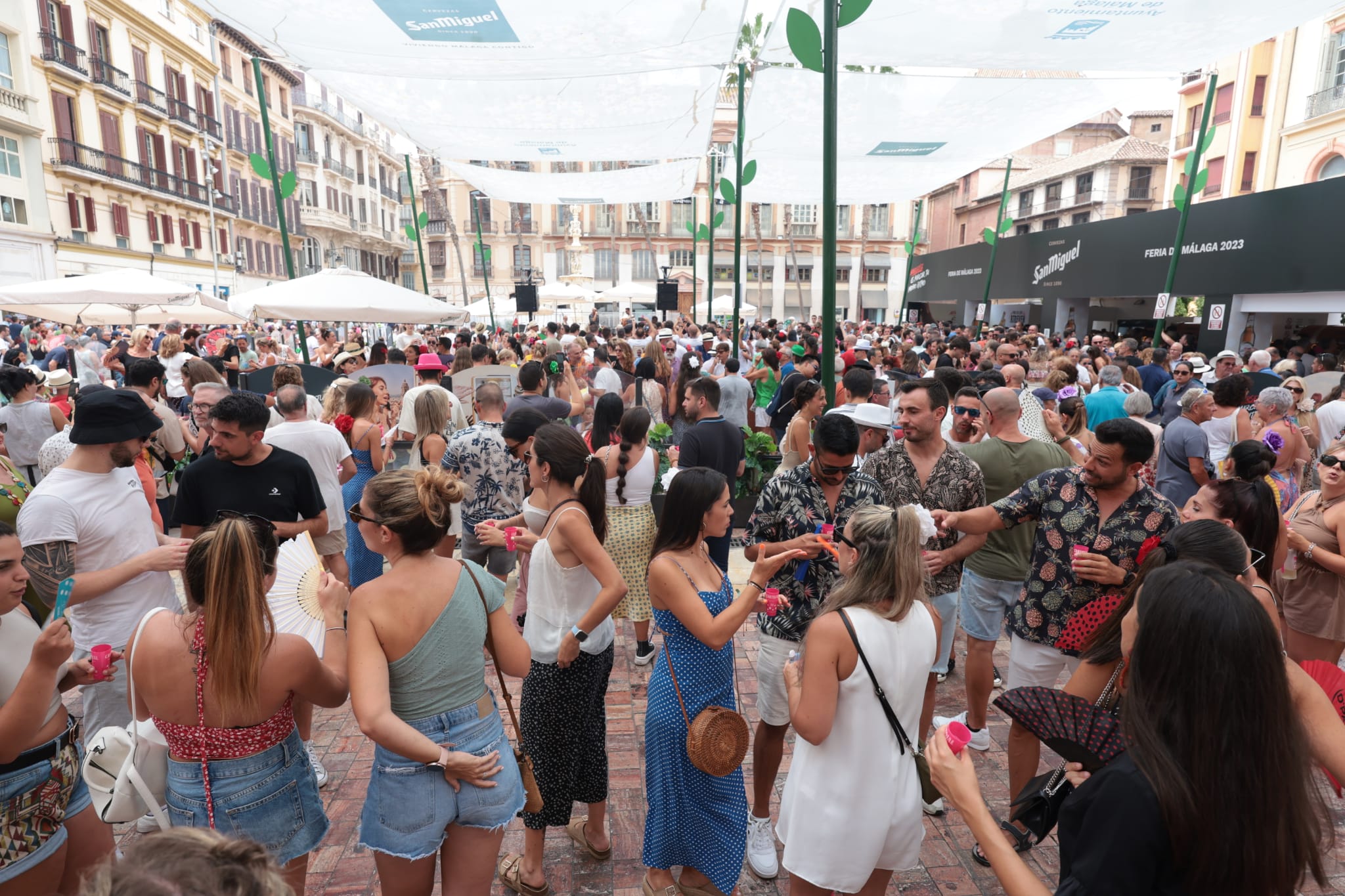 Las mejores imágenes del miércoles en la Feria de Málaga