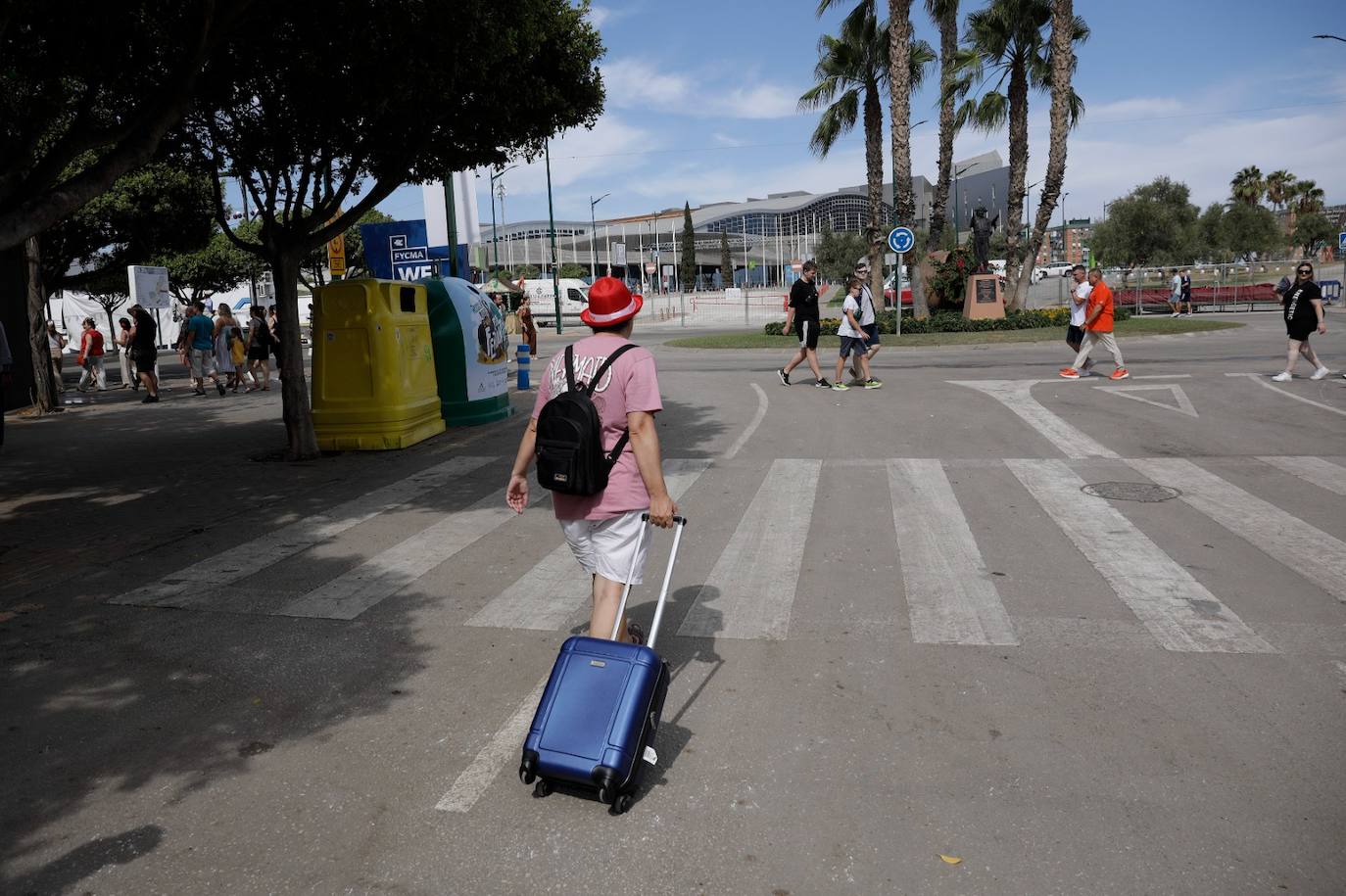 Las mejores imágenes del miércoles en la Feria de Málaga