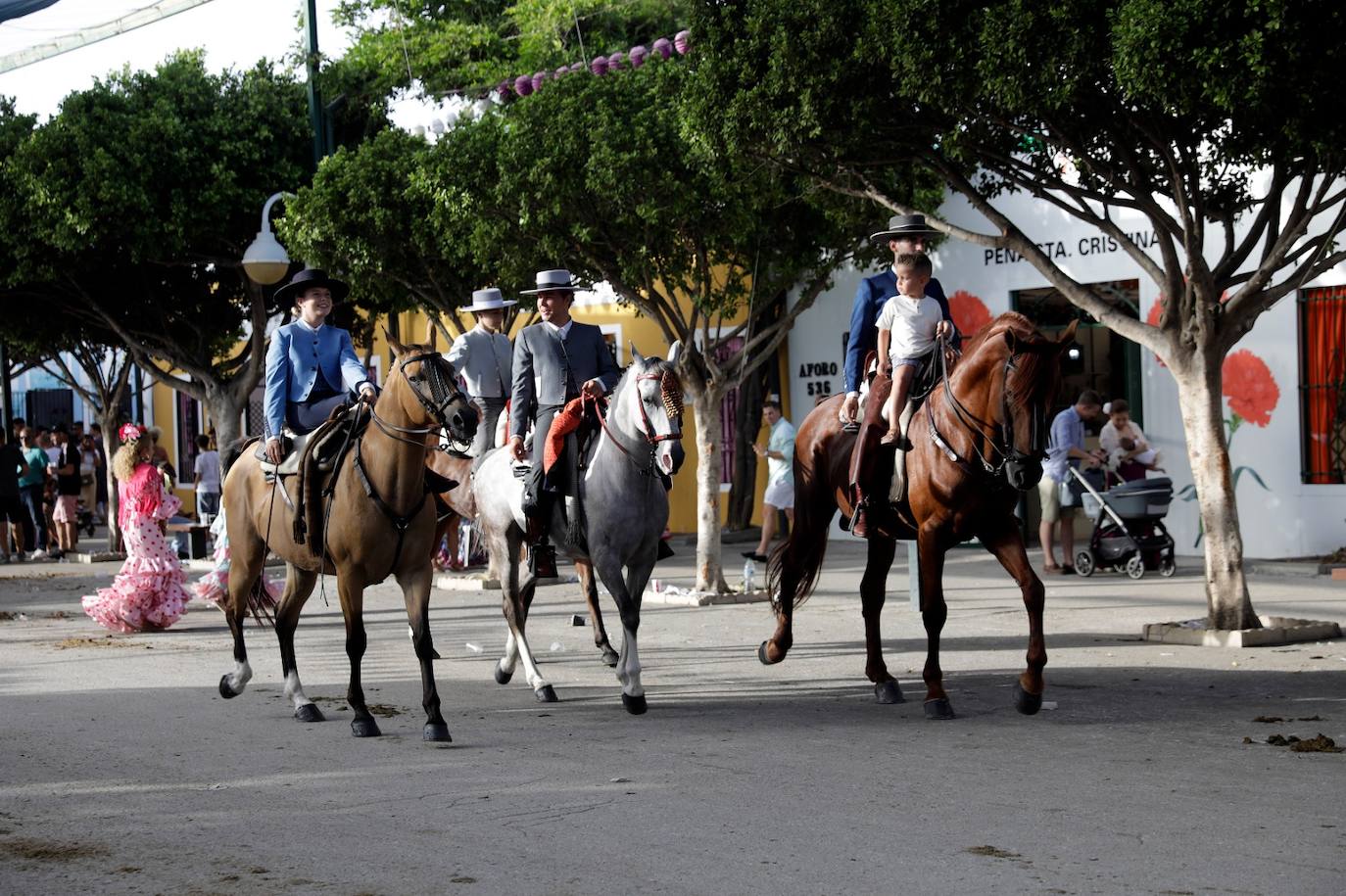 Las mejores imágenes del miércoles en la Feria de Málaga