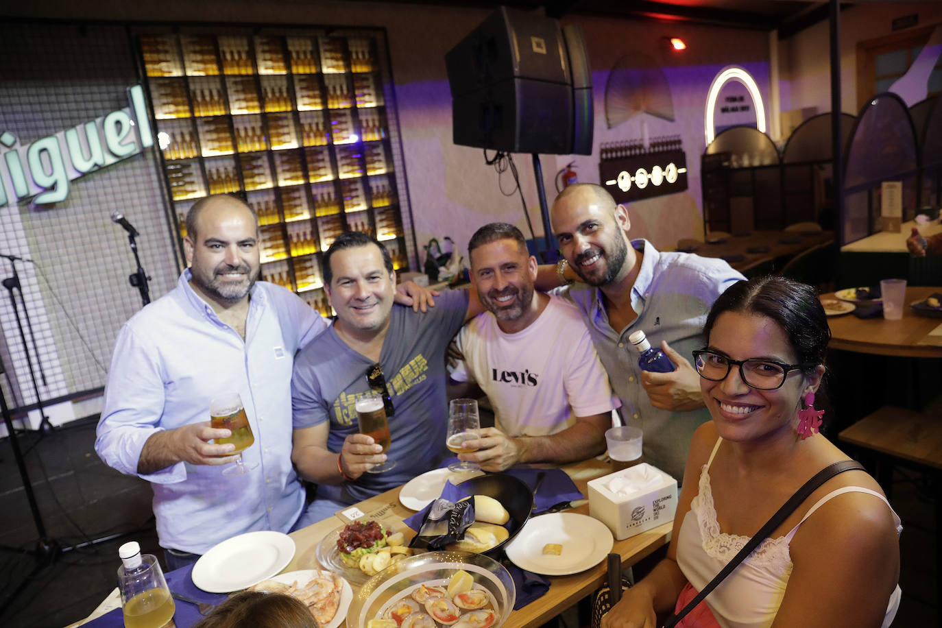 Diana María Toledo, Andrés Correa, Óscar Díaz, José Francisco Aguilar y José María Rodríguez.