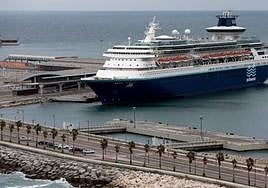 El número de cruceristas hasta junio en Andalucía supera las cifras prepandemia