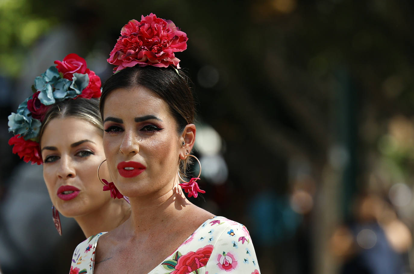 Ambiente en el real este viernes por la tarde