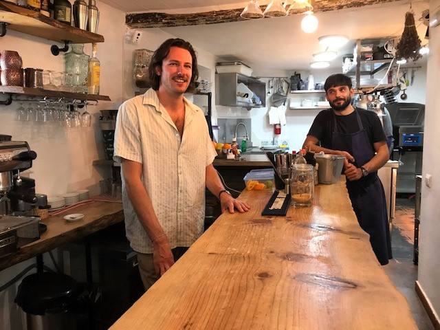 Azulete, cocina contemporánea