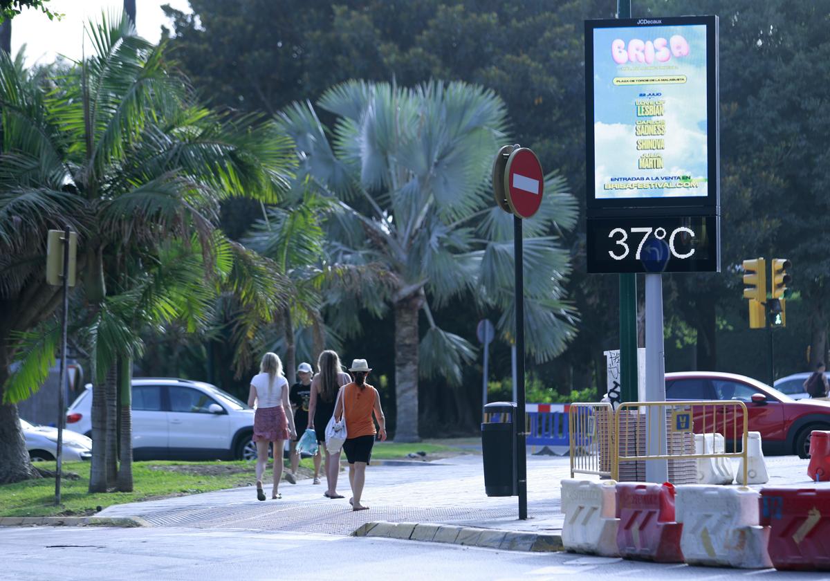 La provincia de Málaga, en aviso amarillo por calor este sábado