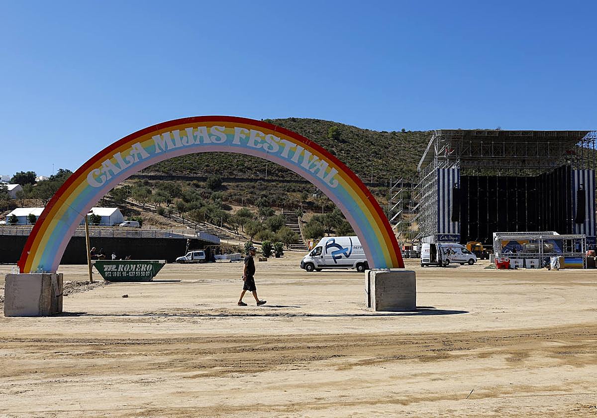 Los preparativos del Cala Mijas 2023