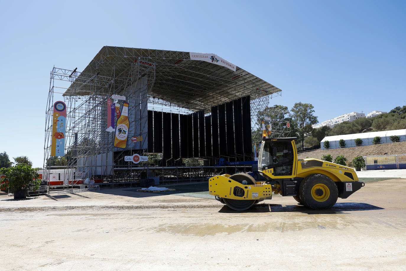 Los preparativos del Cala Mijas 2023