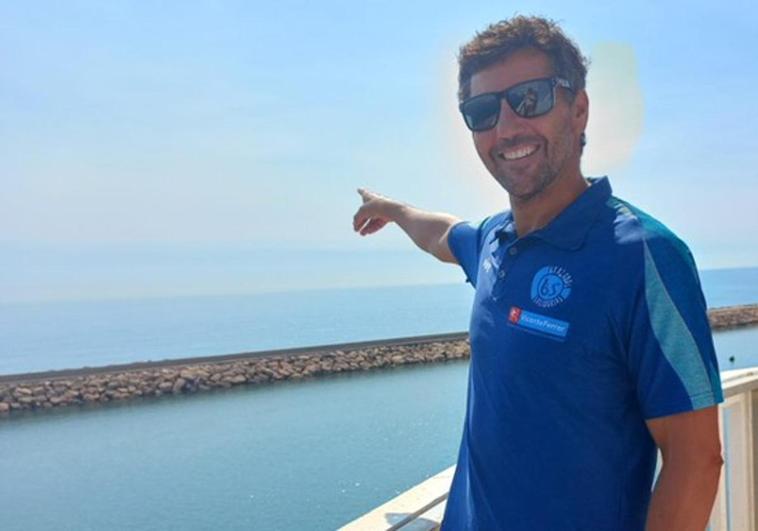 El malagueño Christian Jongeneel volverá a intentar en septiembre el reto de cruzar a nado el Mar de Alborán