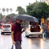 La mitad occidental de la provincia de Málaga registra las lluvias más importantes