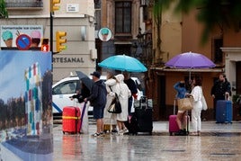 Dana en Málaga: Aemet rebaja su previsión y mantiene el aviso amarillo solo en la Axarquía