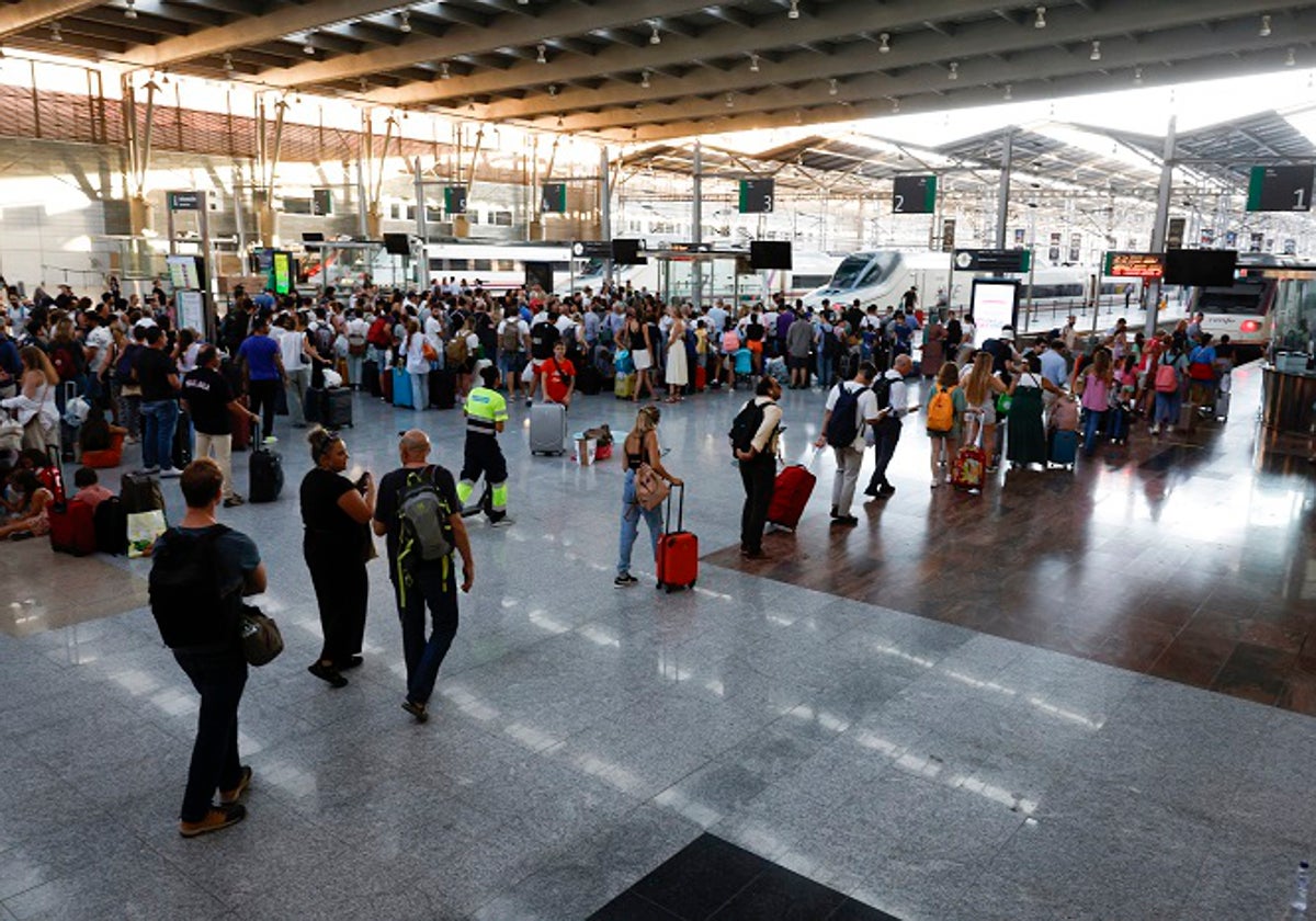 Renfe logra restablecer la conexión AVE entre Málaga y Madrid