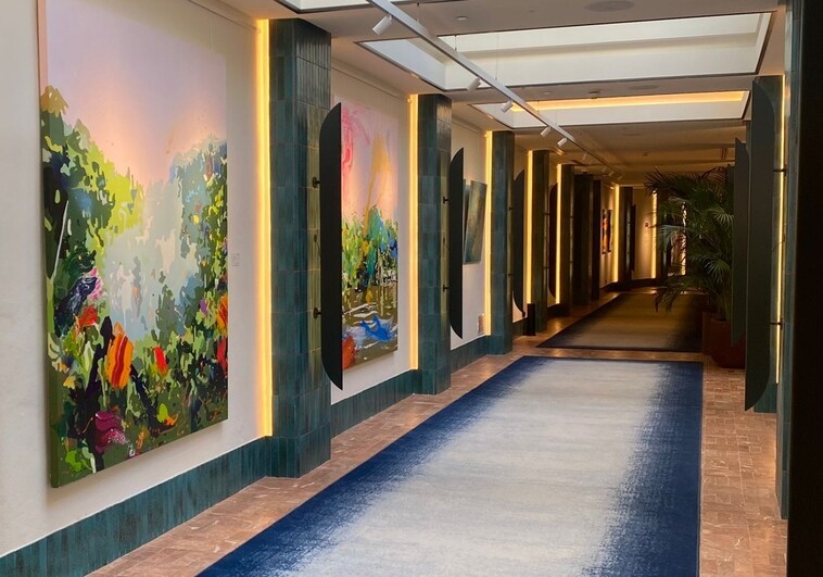 El Hotel El Fuerte de Marbella estrena una galería de arte en su interior tras su reforma y reapertura