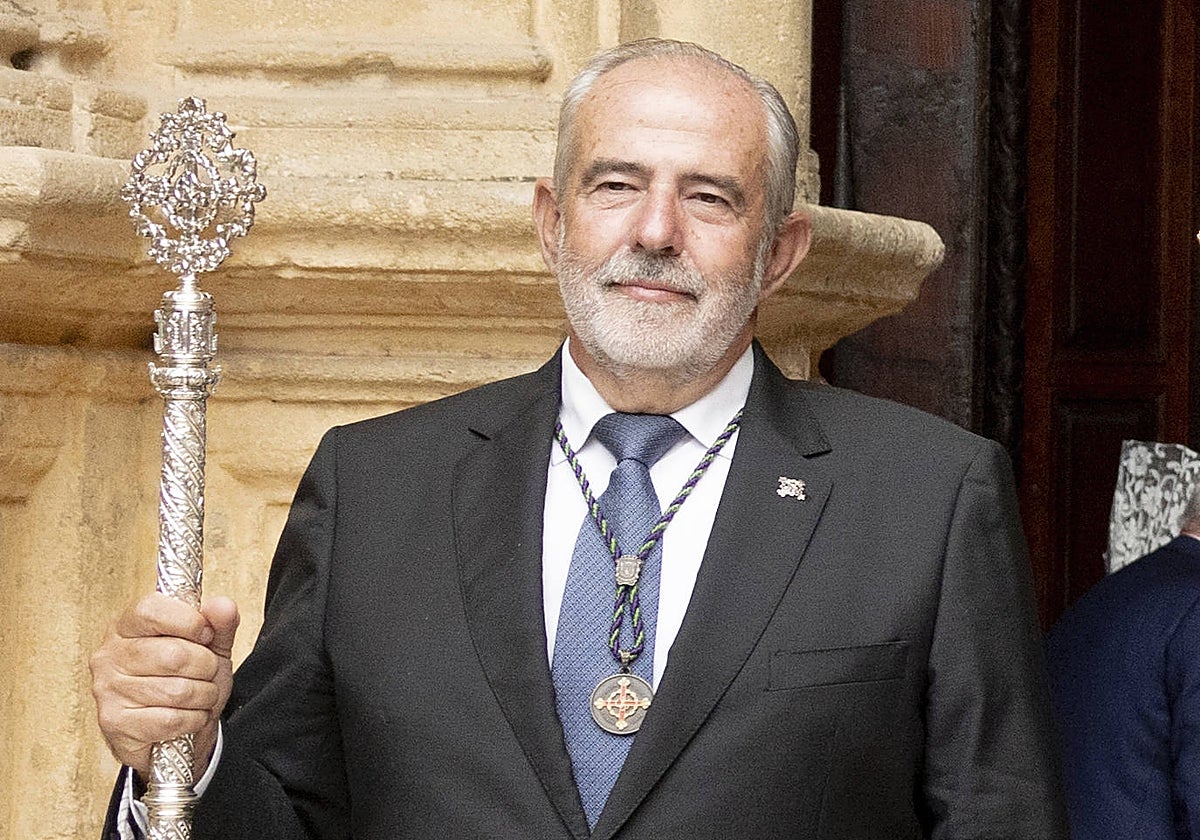 José Carlos Garín, ex hermano mayor de la Salud.