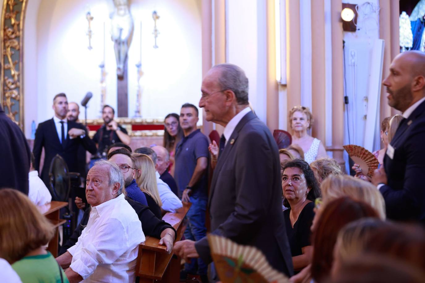 Funeral por María Teresa Campos en Málaga