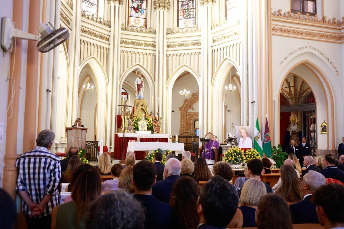 Funeral por María Teresa Campos en Málaga
