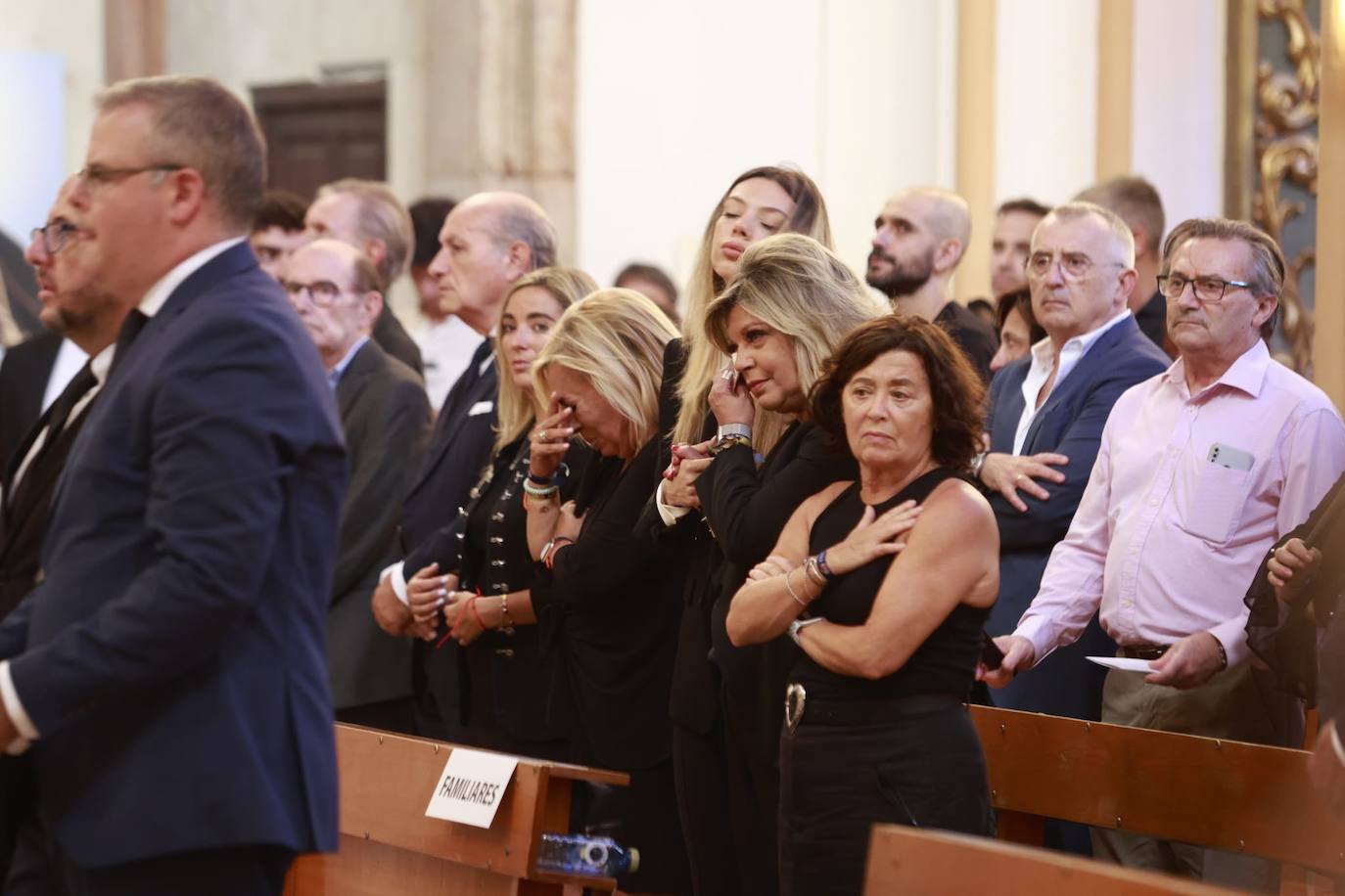 Funeral por María Teresa Campos en Málaga