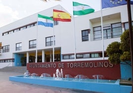 Vista del Ayuntamiento de Torremolinos.