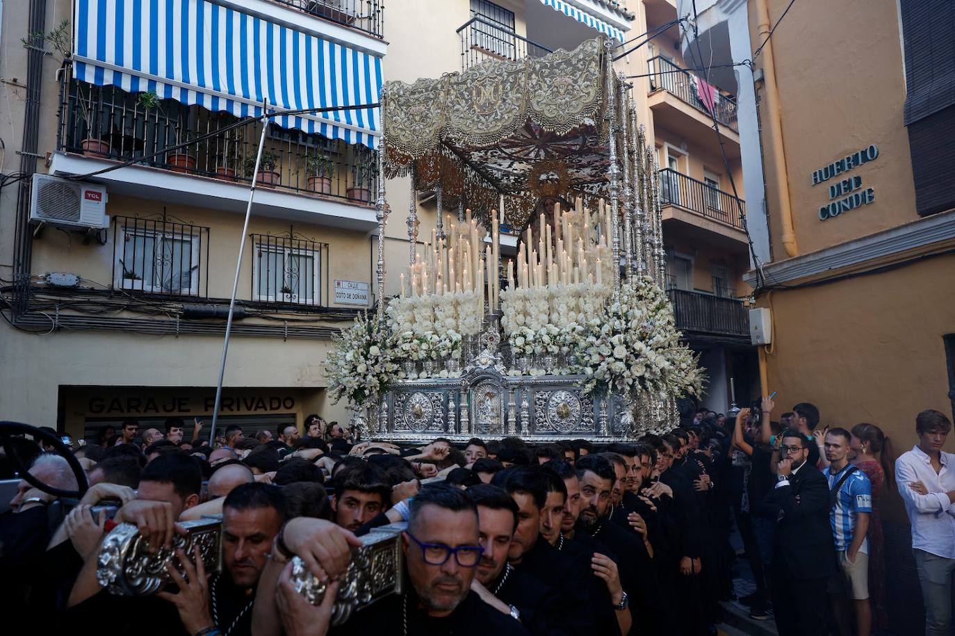 Procesión extraordinaria de la Virgen de la Caridad de Málaga