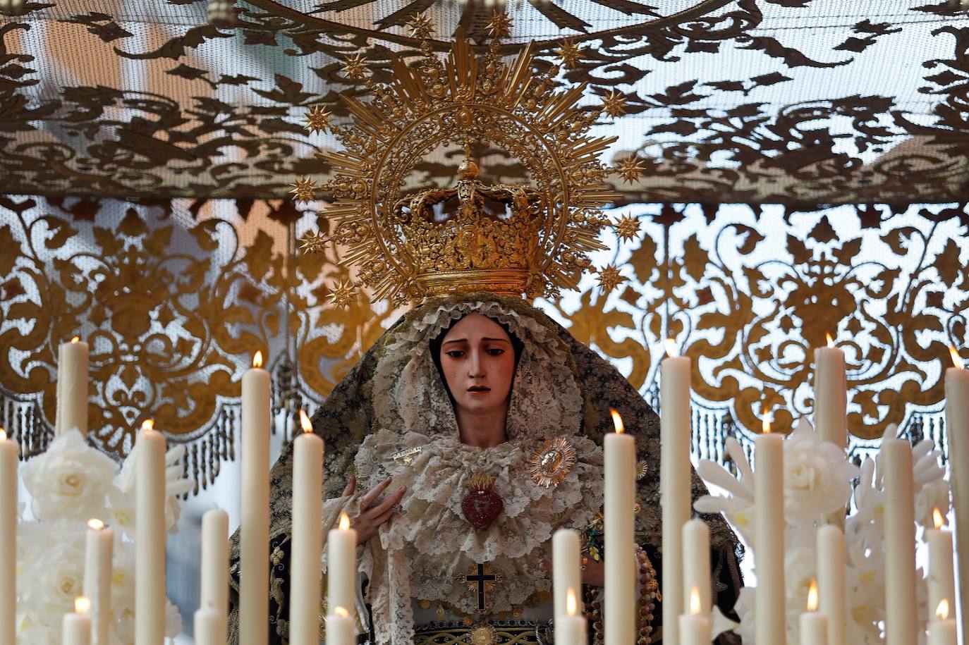 Procesión extraordinaria de la Virgen de la Caridad de Málaga