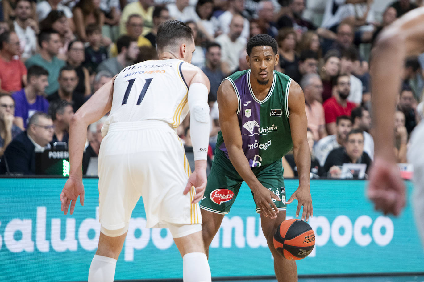 Final de la Supercopa Endesa: el Unicaja-Real Madrid, en imágenes
