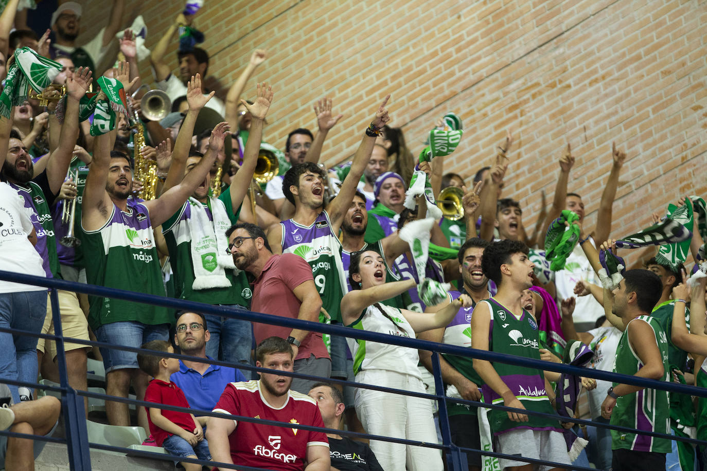 Final de la Supercopa Endesa: el Unicaja-Real Madrid, en imágenes