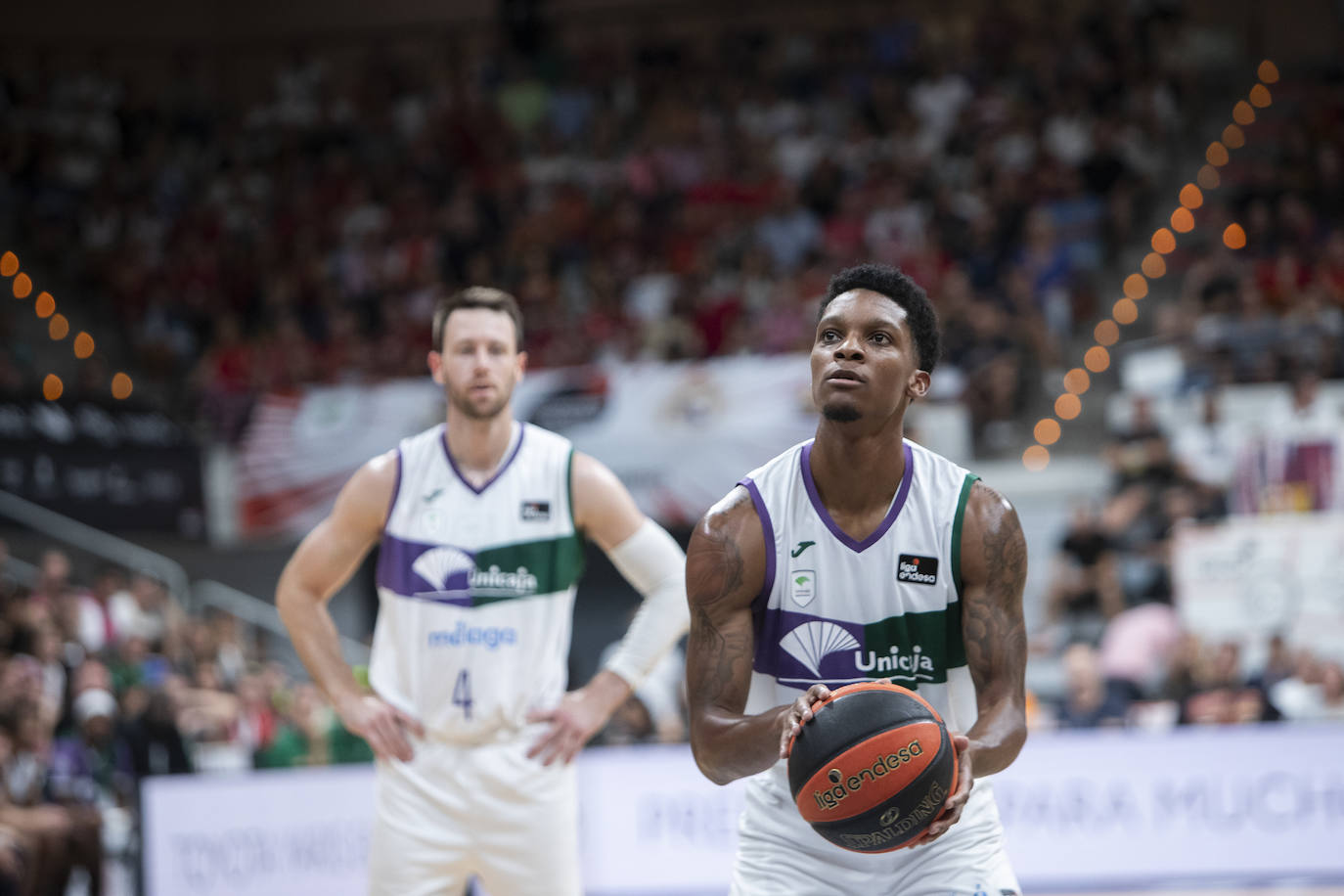 Las mejores imágenes del partido del Unicaja frente al UCAM