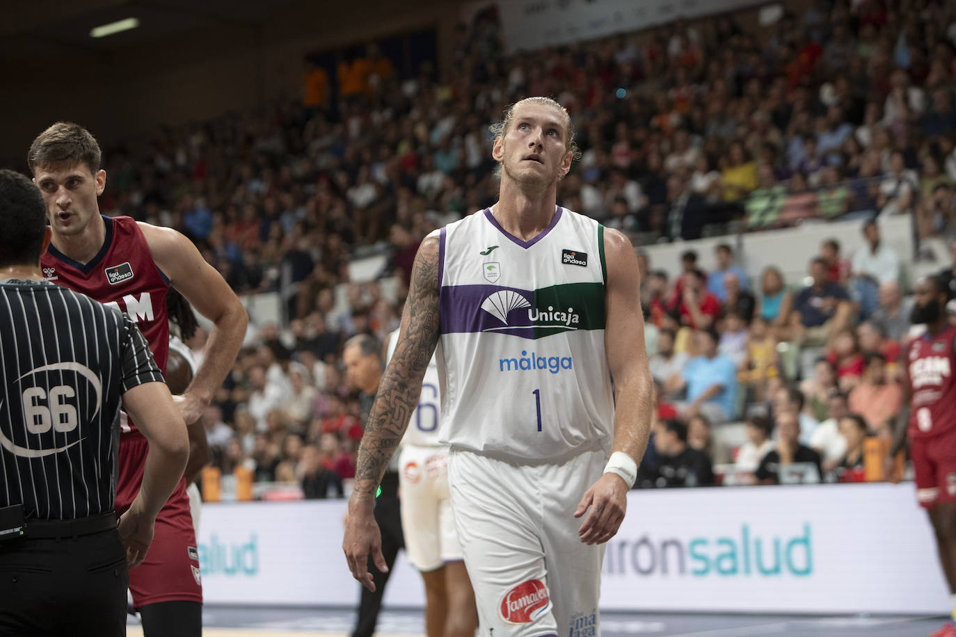 Las mejores imágenes del partido del Unicaja frente al UCAM