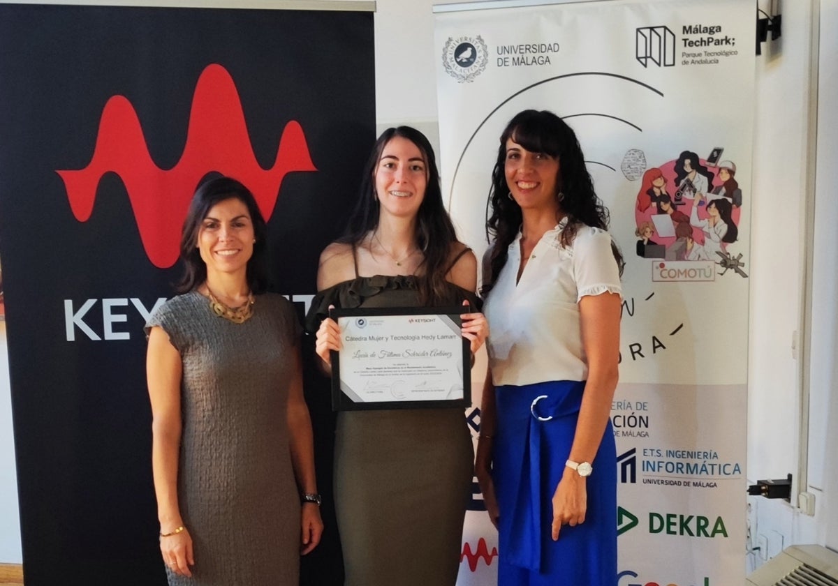 Lucía Schoröder consigue la beca Keysight para apoyar a las mujeres en carreras tecnológicas