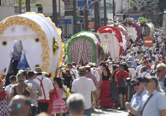 60 carretas participarán en la romería de San Miguel en Torremolinos