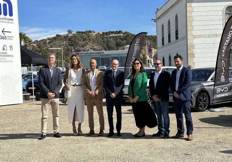 El Puerto de Málaga, escaparate del futuro de la movilidad eléctrica por un día