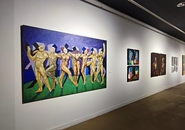 Imagen de la exposición en el espacio museístico nerjeño.