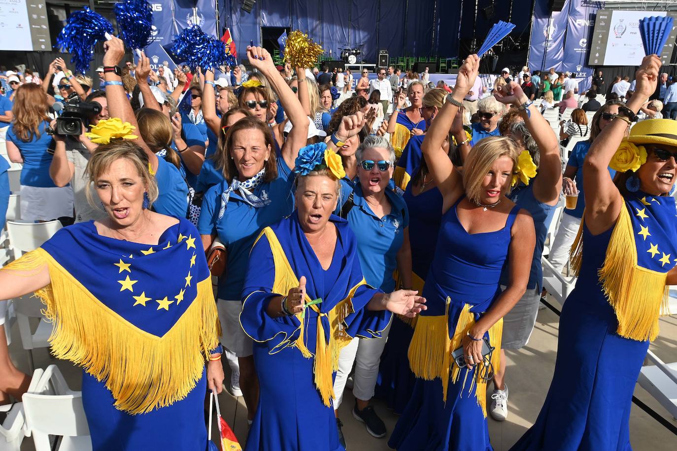 La inauguración de la Solheim Cup en Marbella, en imágenes