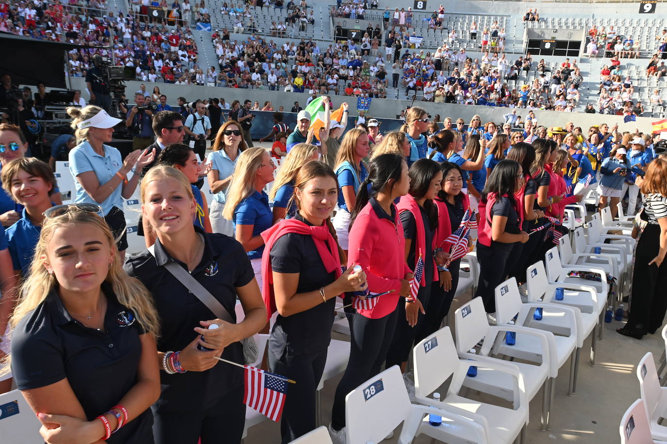 La inauguración de la Solheim Cup en Marbella, en imágenes