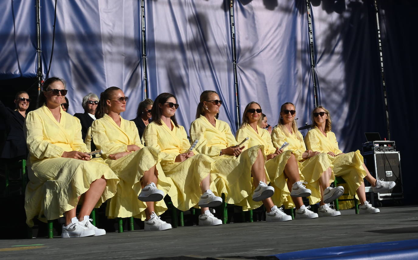 La inauguración de la Solheim Cup en Marbella, en imágenes