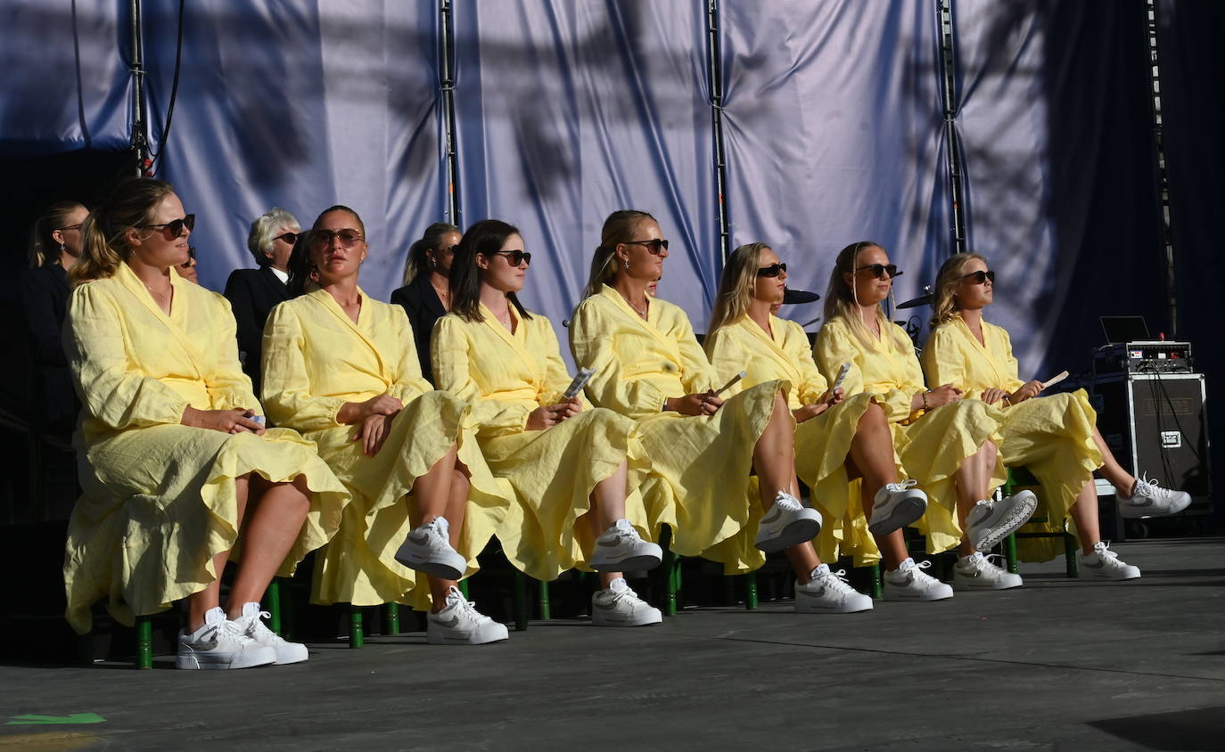 La inauguración de la Solheim Cup en Marbella, en imágenes